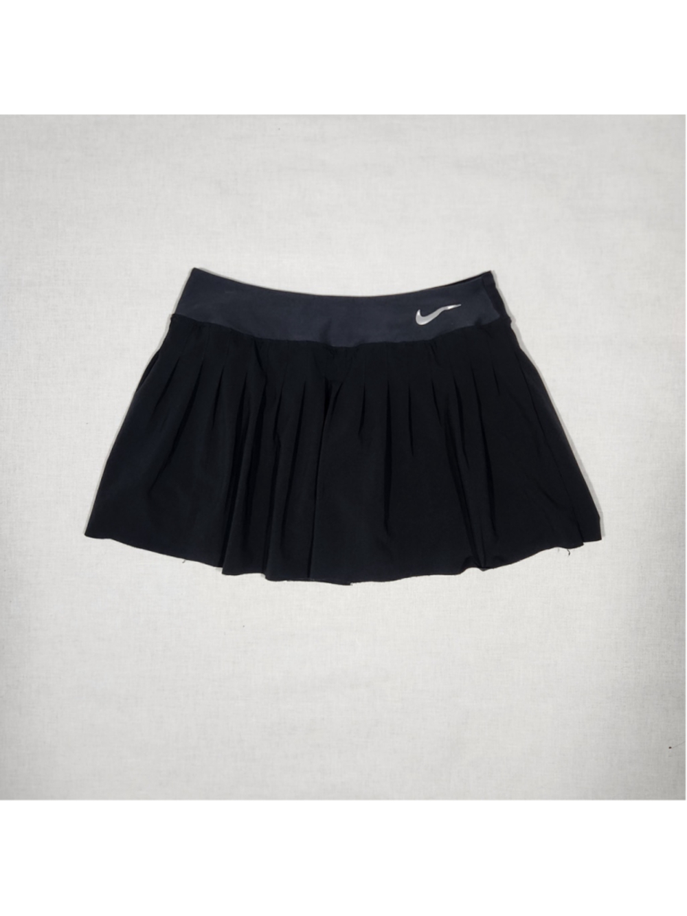 Women's Nike Dri-FIT Pleated Athletic Skort Black Size M